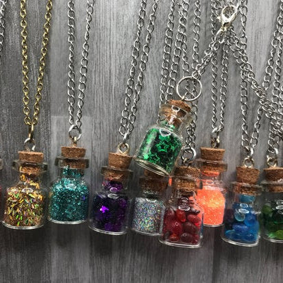 Treasure Bottle Necklace - Small/Short