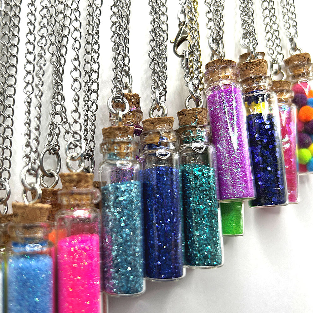 Treasure Bottle Necklace - Tall/Thin