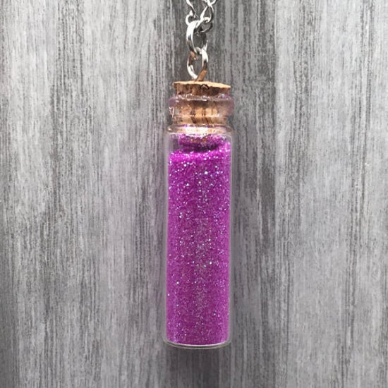 Treasure Bottle Necklace - Tall/Thin