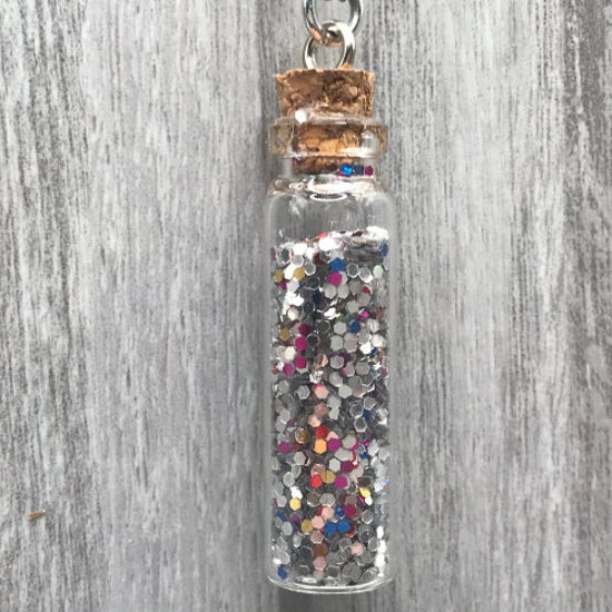 Treasure Bottle Necklace - Tall/Thin