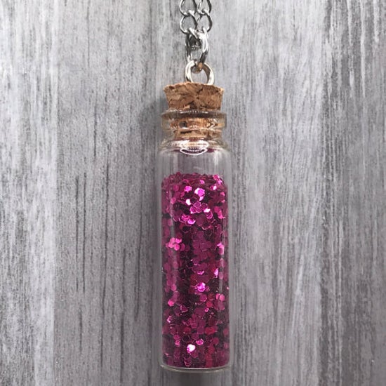 Treasure Bottle Necklace - Tall/Thin