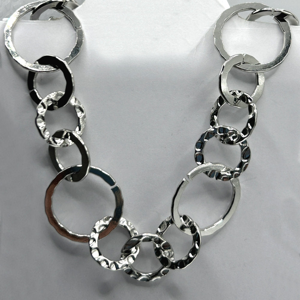 Mixed Rings Necklace